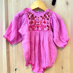 Pink Chicken bubble 6-12 months